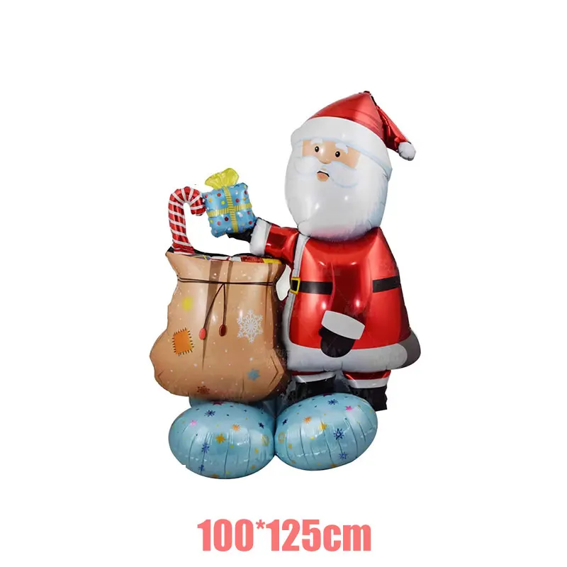 Christmas Balloons Happy New Year Christmas Kids Gifts Snowman Balloons Nightmare Before The Christmas Party Favors Kids