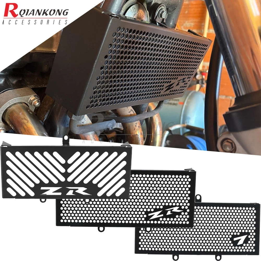 Для Kawasaki ZR7 ZR-7 1999 2000 2001 2002 2003 2004 ZR7S ZR-7S 01-04 защита радиатора мотоцикла, решетка радиатора, масляный охладитель, защитная крышка