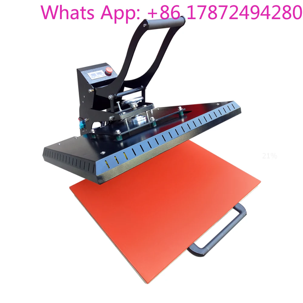 

Manual 80X100cm Heat Transfer Machine Large Format Heat Press Machine Tshirt Press Machine