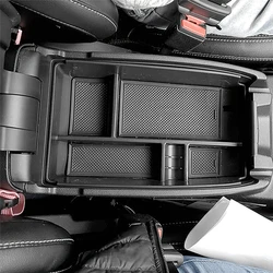 Car Central Armrest Storage Box For Ford Escape 2020-2023 and Ford Bronco Sport CX430 2021 2022 2023 Center Console Organizer
