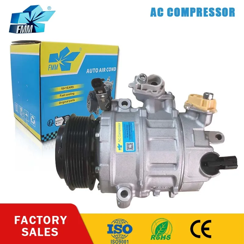 

FMM A/C AC Compressor for Ford Explorer Flex Taurus MKS MKT 2004-2008 197358 198358 CO 11357C 648337 F2GH-19D629-UA FB5Z-19703-A