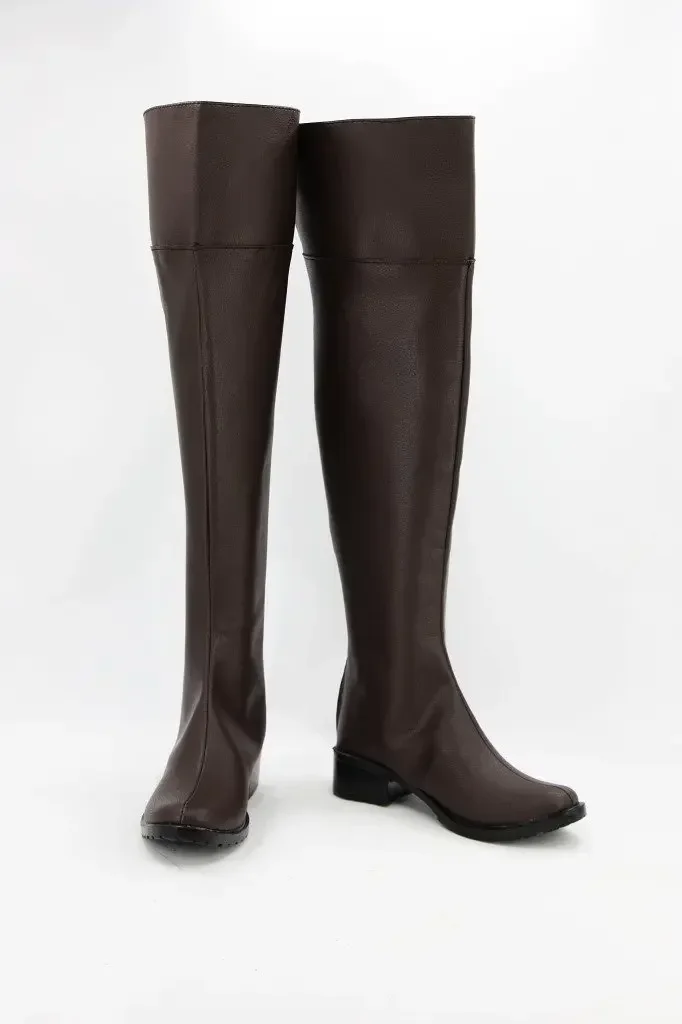 Attack on Titan Levi Cosplay Boots Eren Mikasa Anime Shoes Custom Made Any Size