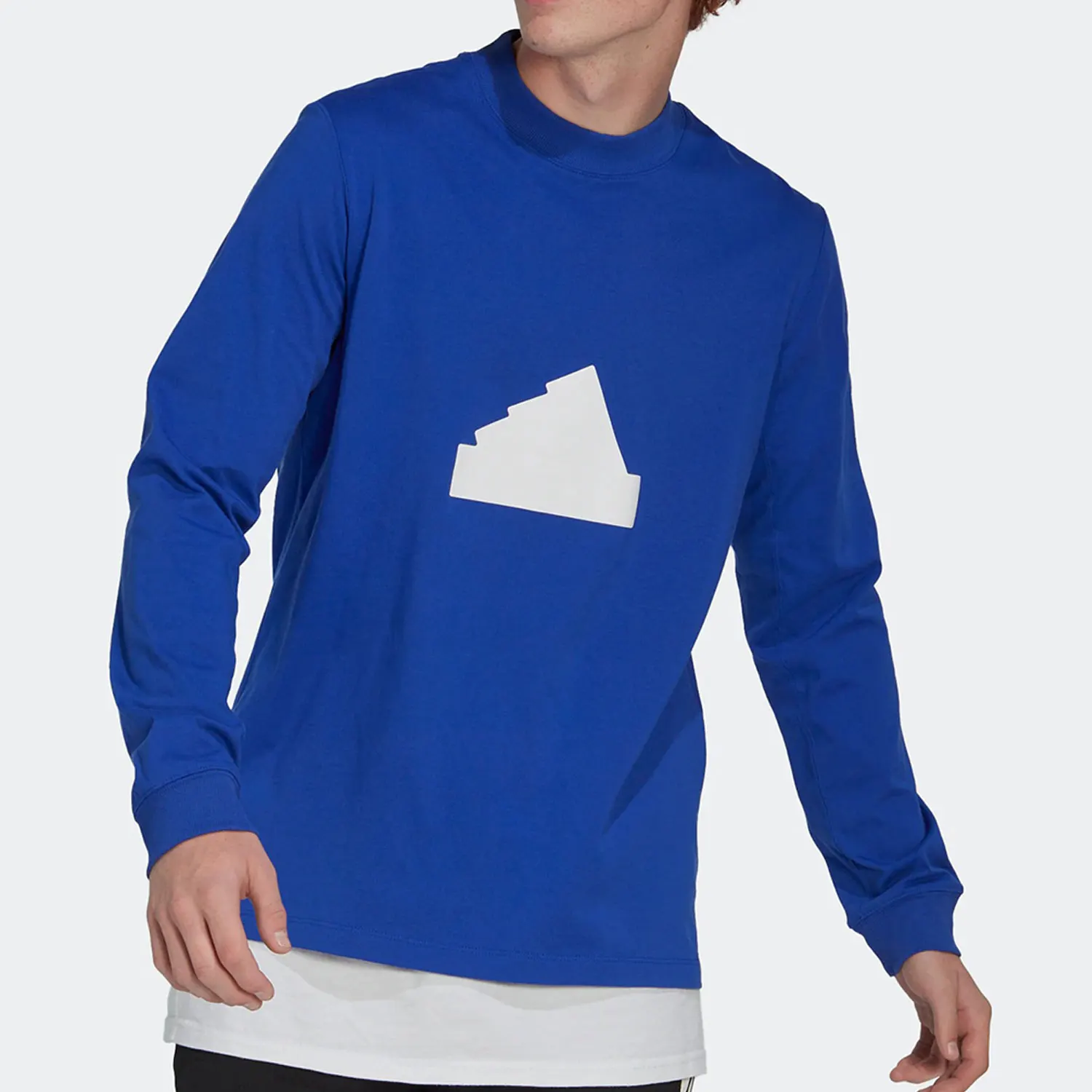 

Оригинальная мужская спортивная повседневная дышащая футболка с длинными рукавами Adidas, осенняя новинка, HN1957