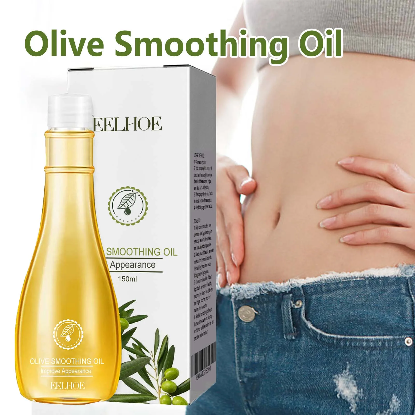 Natural Olive Skin Repair Oil Stretch Mark Pregnancy Removal Lifting Firming Fade Scar Soothes Skin Care Massage Essential Oil