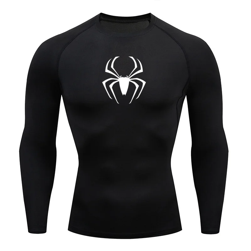 

Men Bodybuilding Sports T-Shirt Quick Dry Running Shirt Long Sleeve Compression Top Gym T Shirt Men Fitness Tight Rashgad