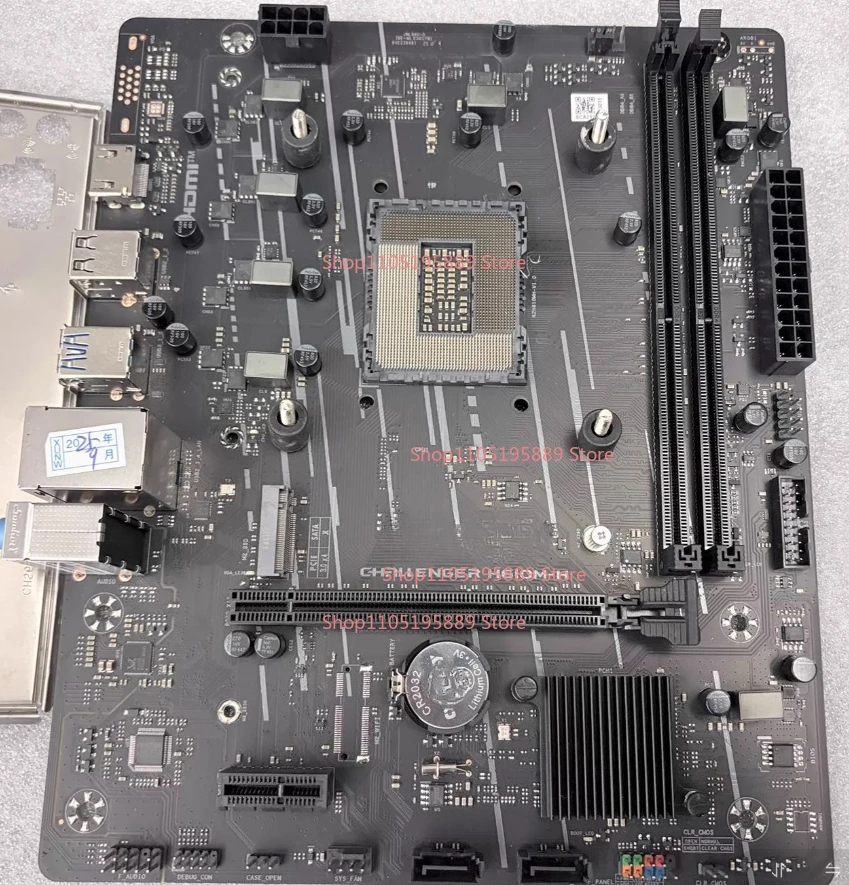 

Материнская плата Mingxuan MAXSUN Challenger H610M-H, интерфейс LGA1700, поддержка процессоров 12/13 поколений, память DDR4