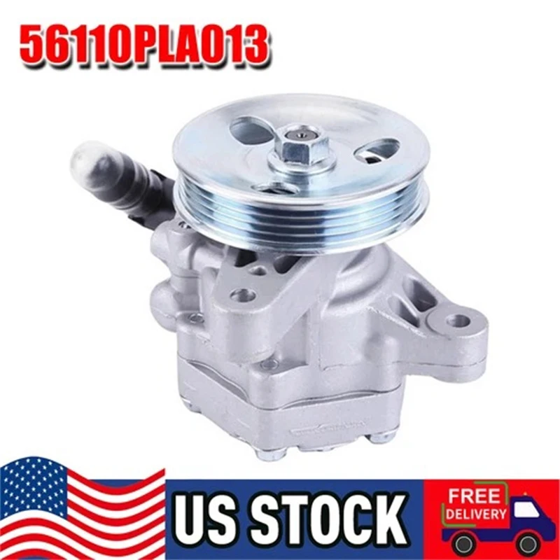

Compatible For 2001-2005 Acura EL Honda Civic 1.7L Power Steering Pump w/ Pulley 21-5267