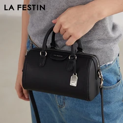 LA FESTIN Original bags for women trend 2024 Boston Bag Luxury Designer Handbag New Shoulder Bag Crossbody Bags