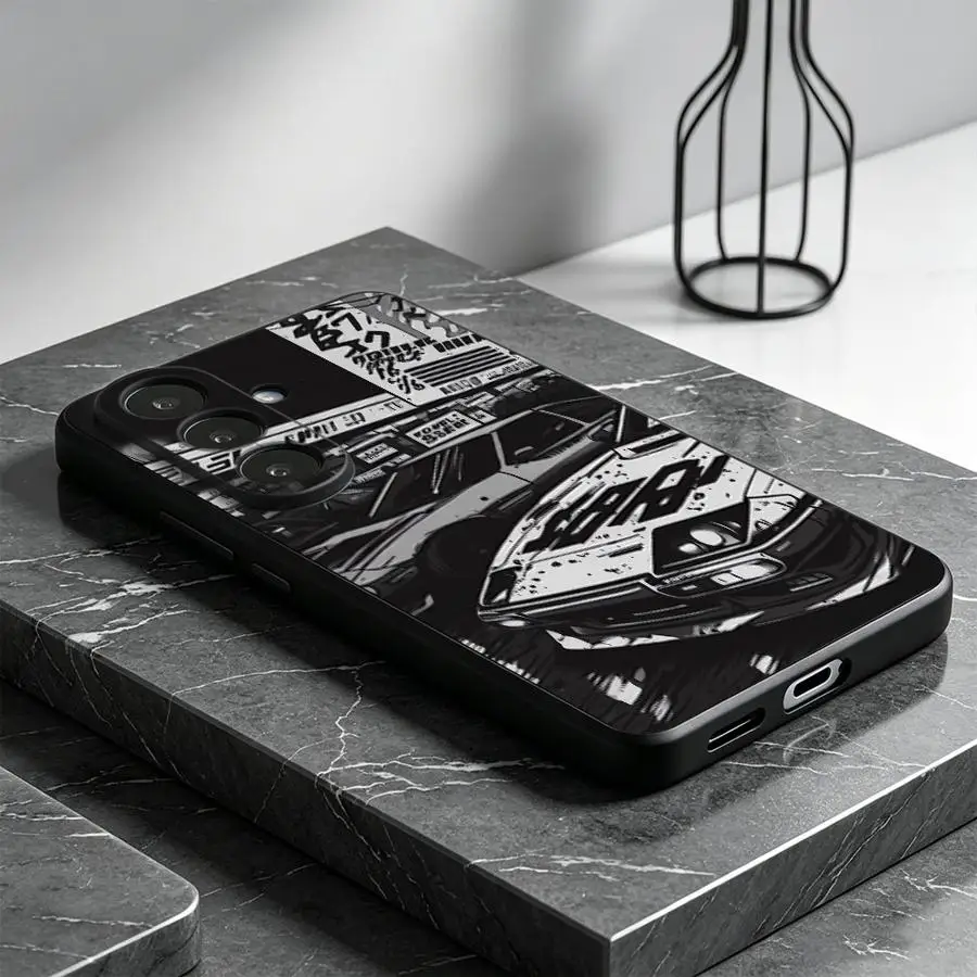 Phone Cover Case for Samsung Galaxy A57 A55 A23 A15 A53 A17 A37 A25 A16 A05 A52 A36 A06 A73 A51 A50 A13 A70 A41 A12 Black JDM