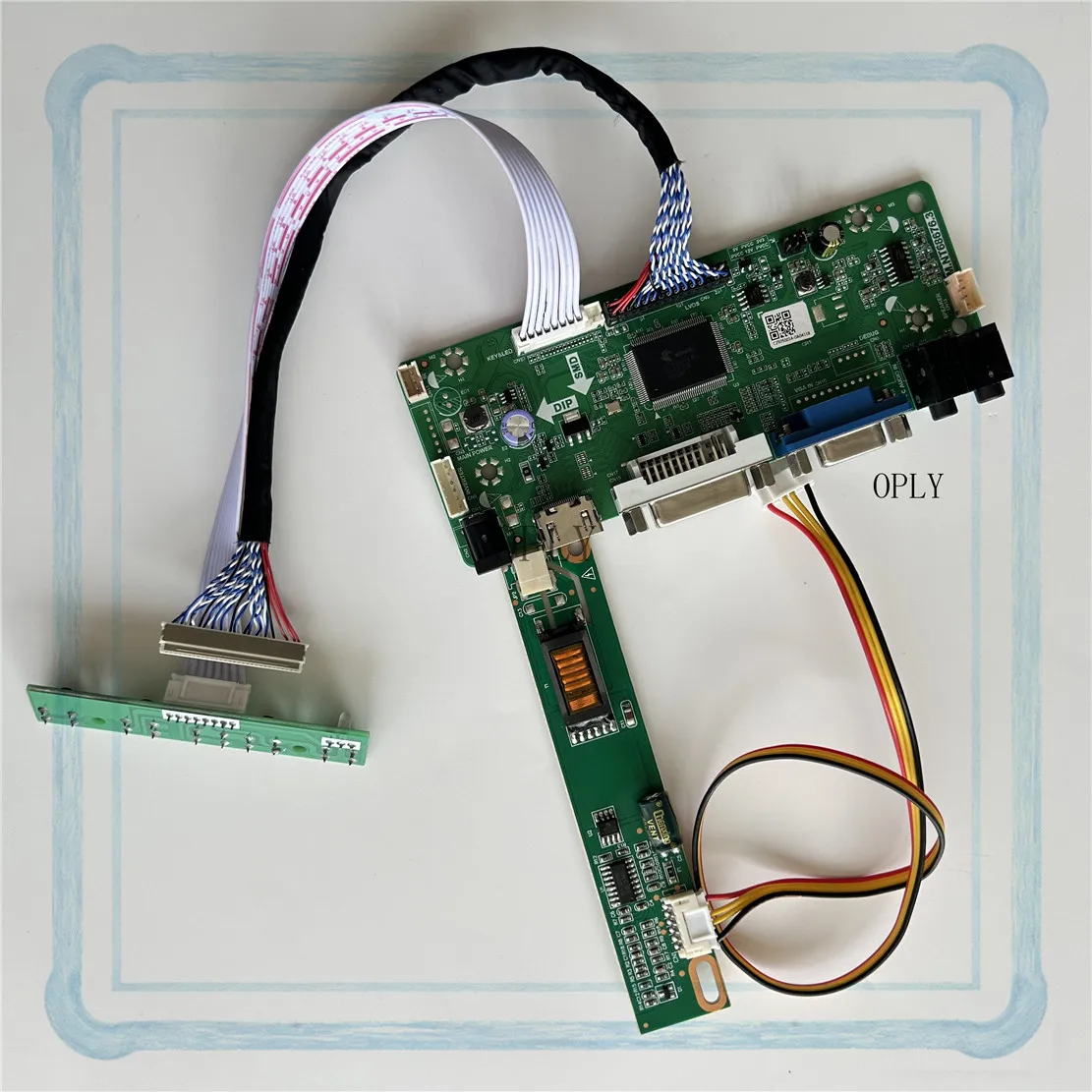 

HDMI-compatible VGA DVI M.NT68676 Controller board kit for N150X2 N150X3 QD15TL02 1024X768 15" LCD Screen LED monitor
