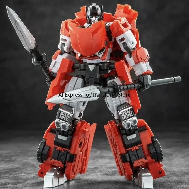 【EN STOCK AGORA】Fábrica de hierro IF EX-73 Enki Transformers Toy Figura modelo Sideswipe