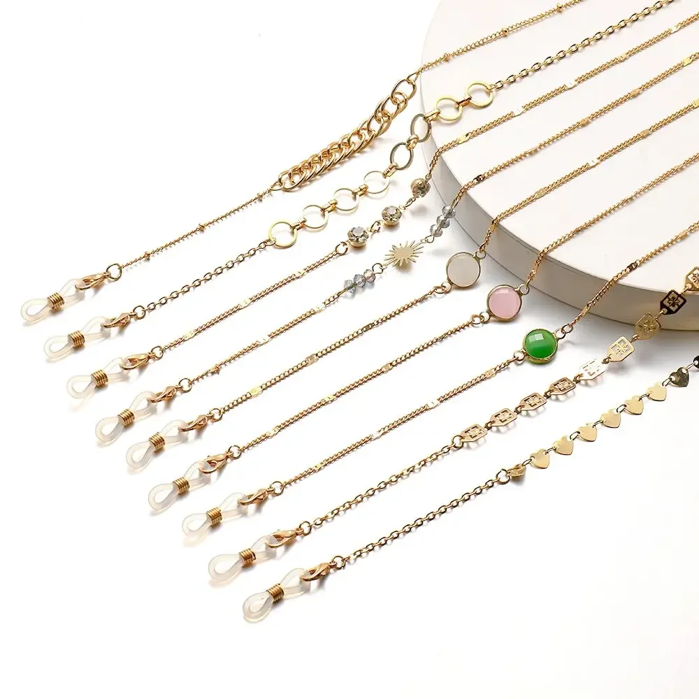 

Women Men Mask Lanyard Beaded Necklace Mask Holder Strap Pearls Sunglasses Chain Glasses Chains Eyeglass Straps