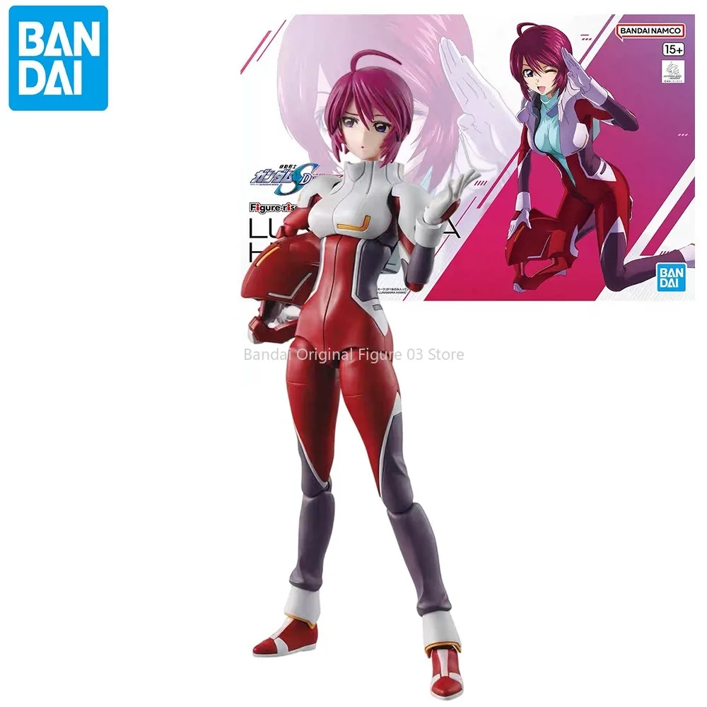 

In Stock Original Bandai Figure-rise Standard Gundam Lunamaria·Hawke Assemble Figure Anime Model Toy Collect Action Gift