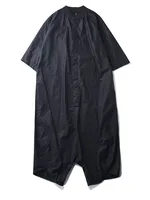 [EAM] Women Personality Big Size Jumpsuit Loose Fit New High Waist Pocket Stitch Pants Fashion Tide Spring Autumn 2026 YA116 - Image 6