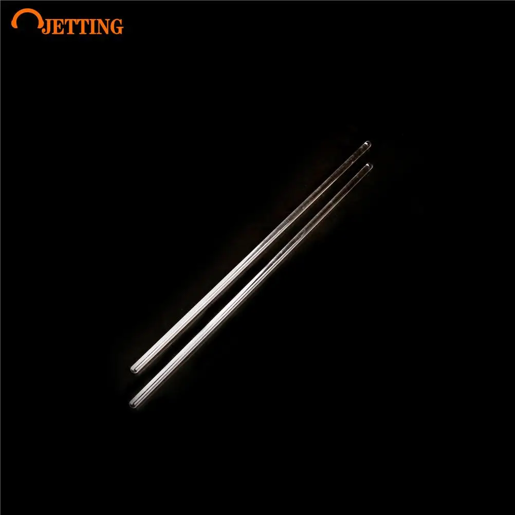 4pcs glass stirring rod transparent Lab stirring stick muddler glass stirrer for scientific experiment