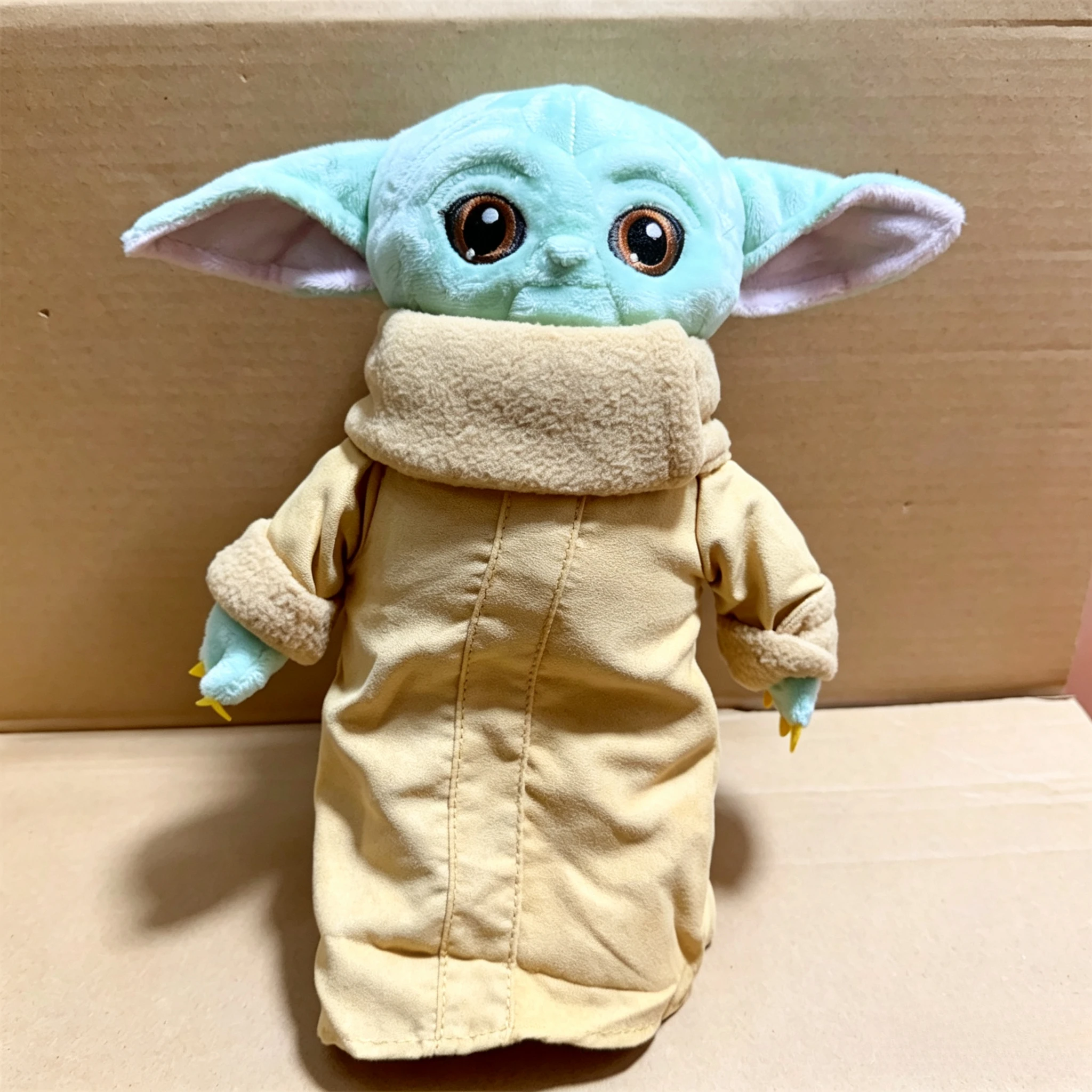 10cm New Movie Character Star Yoda Baby Plush Toy Pendant Cute Cotton Keychain Bag and 28cm Doll Ornament Fans Gift - view 3