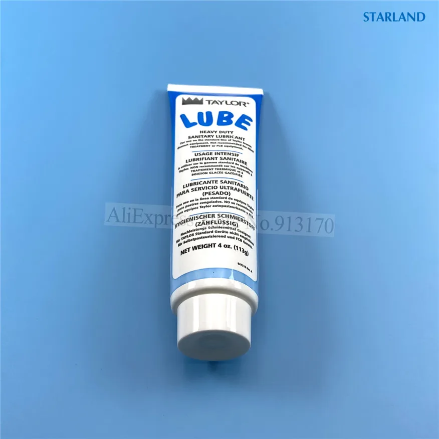 A Tube Of Waterproof Food Grade Silicone Grease Lubricant Ice Cream Makers Maintaining Tool Soft Serve Machines Fitting 113g