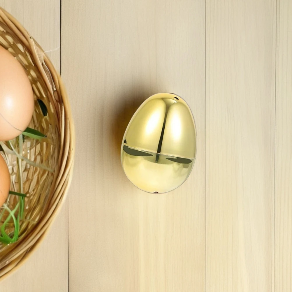 

15 Pcs Easter Decorations Golden Openable Eggs Realistic Design Plastic Fake Egg nament Easter Party Favors Surprises Garden
