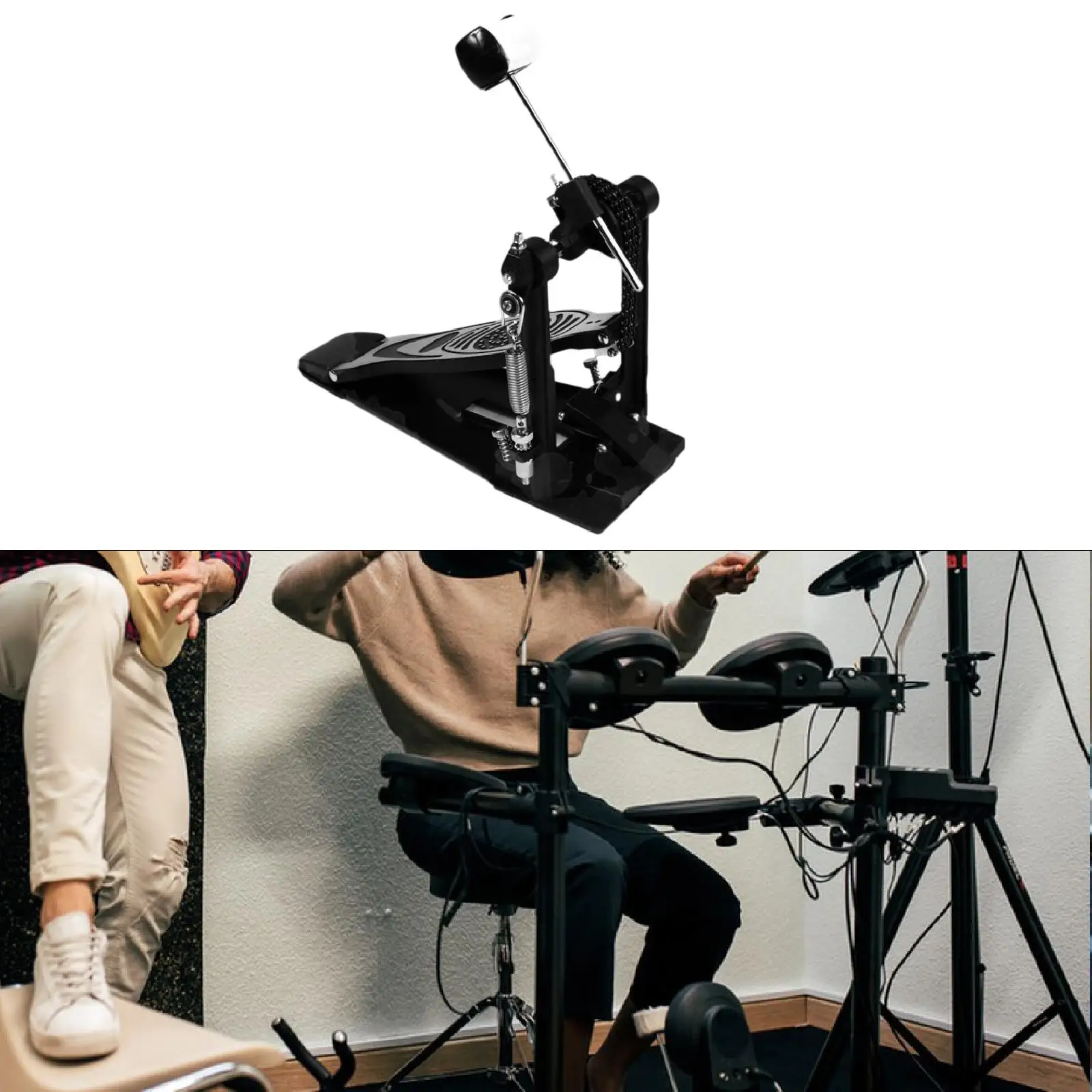 

Одинарная педаль, барабан для тренировок, барабанщик, подарки, перкуссионные части