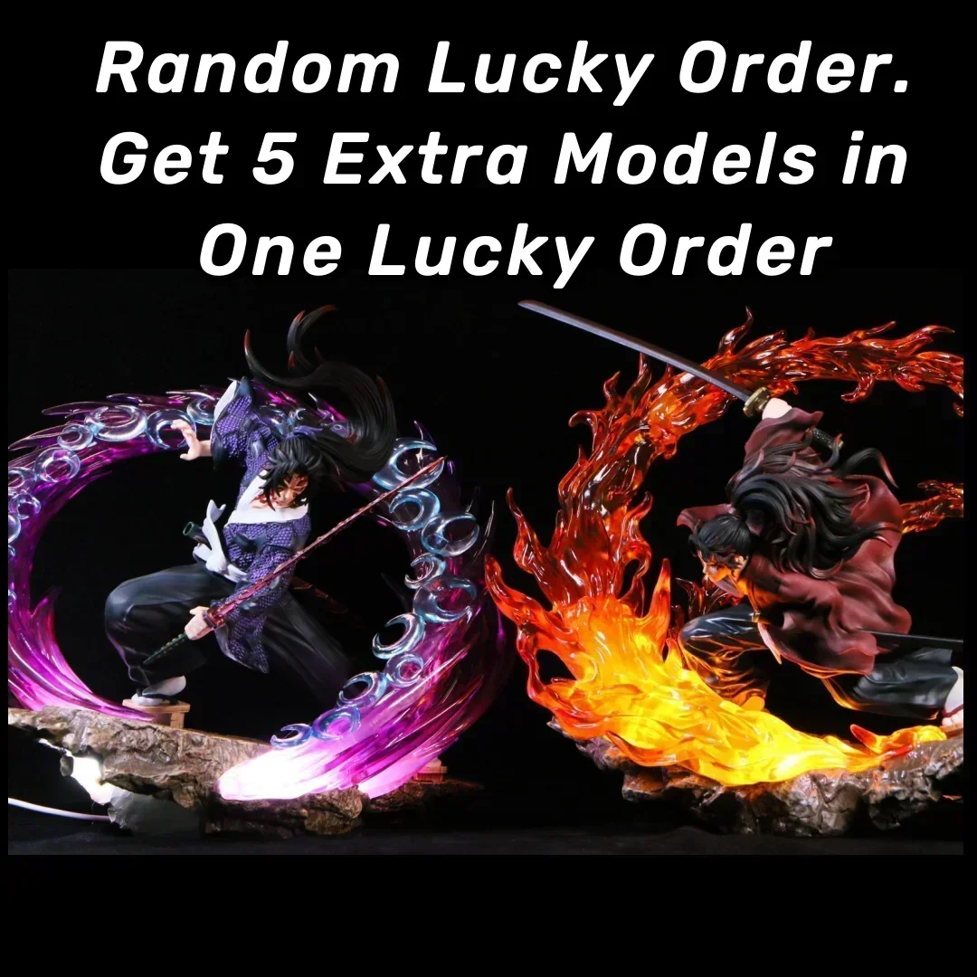 شيطان القاتل أنيمي الشكل صندوق الغموض كامادو Nezuko Tanjirou Zenitsu Hashibira Inosuke تحصيل التماثيل صندوق أعمى مفاجأة