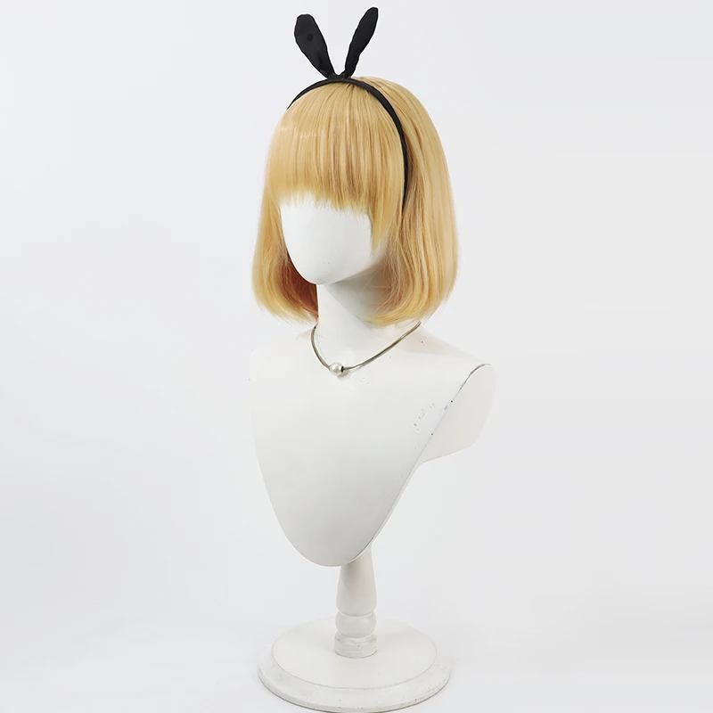 Anime Mato Seihei no Slave Suruga Shushu 게임 롤 플레잉 할로윈 파티 합성 가발