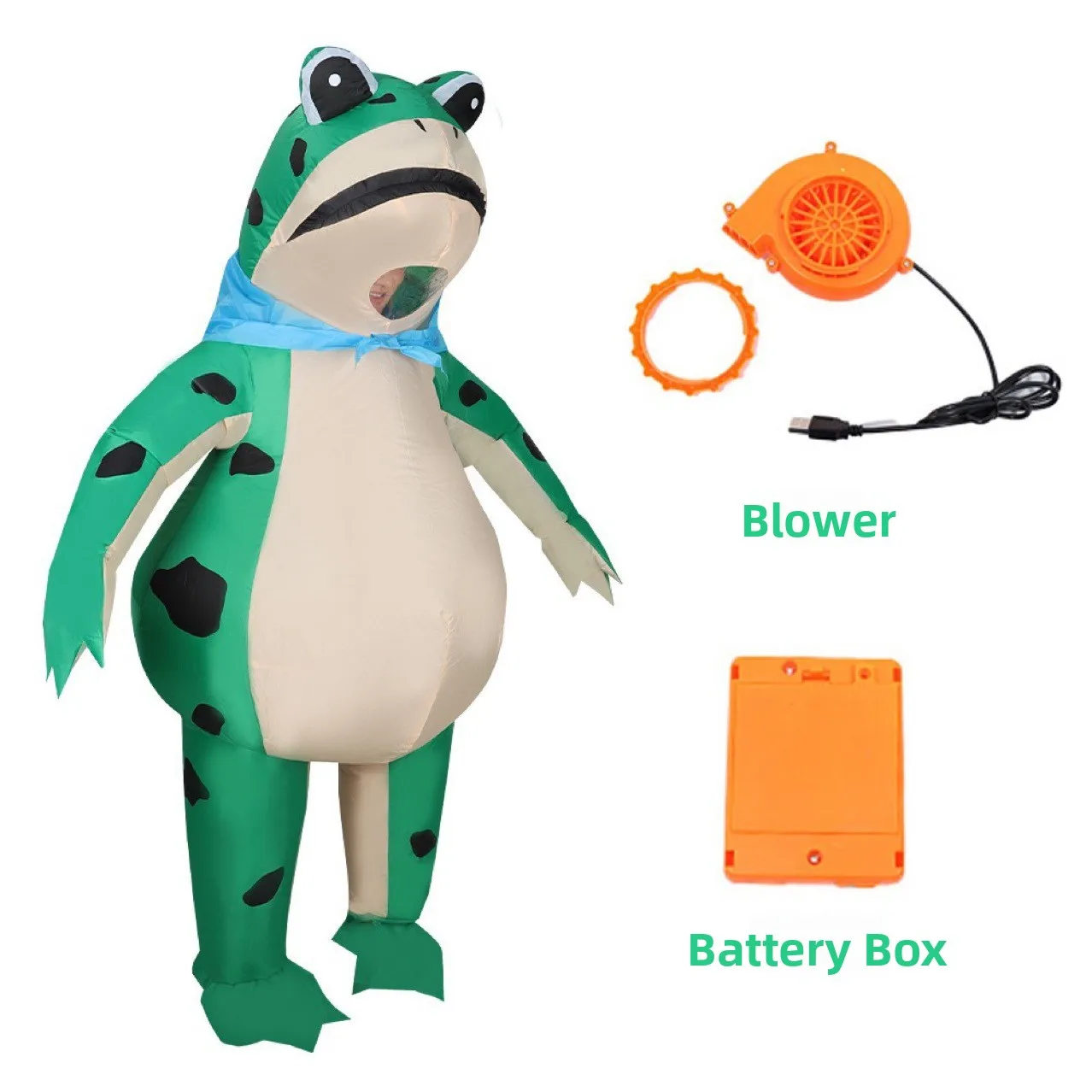

Halloween Party Performance Costume Inflatable Dinosaur Astronaut Frog Puppet Clothes Stage Performance Outfit Ladies Fashion
