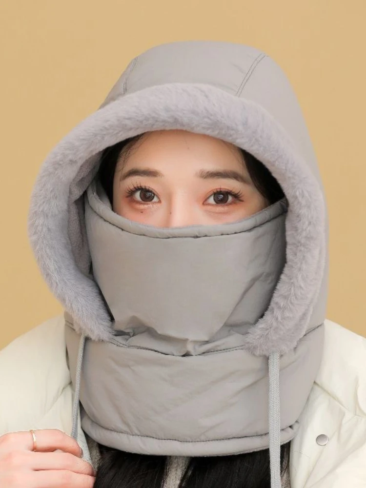 AliExpress New A Thickened Cold-proof Neck Cap and Windproof Cycling Cap Hot Selling Versatile for Both Men and Women in Winter