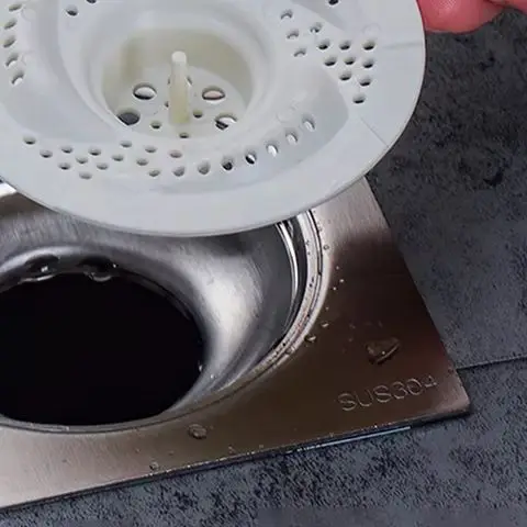 

1PCS New Household Vortex Floor Drain Filter Bathroom Sewer Hair Filter Toilet Drainage Anti-hair Universal