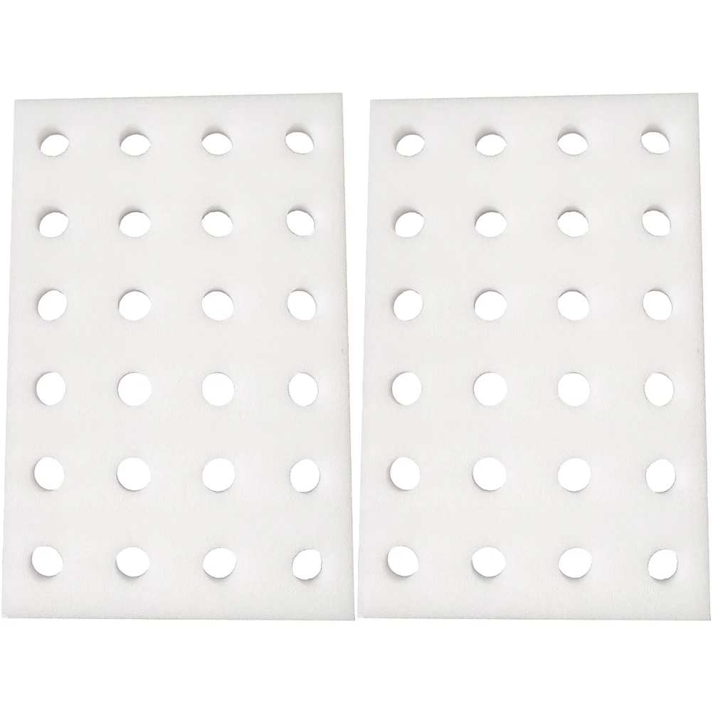 

2pcs Hydroponic Sponge Plate Growing Media Cubes Soil-Free Sprouting Vegetable Greenhouse Cultivation Kit Durable Hydroponic