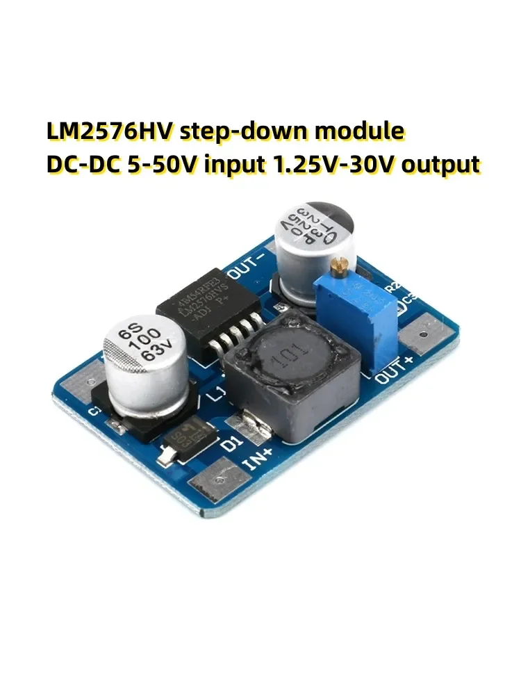 LM2576HV step-down module DC-DC 5-50V input 1.25V-30V output