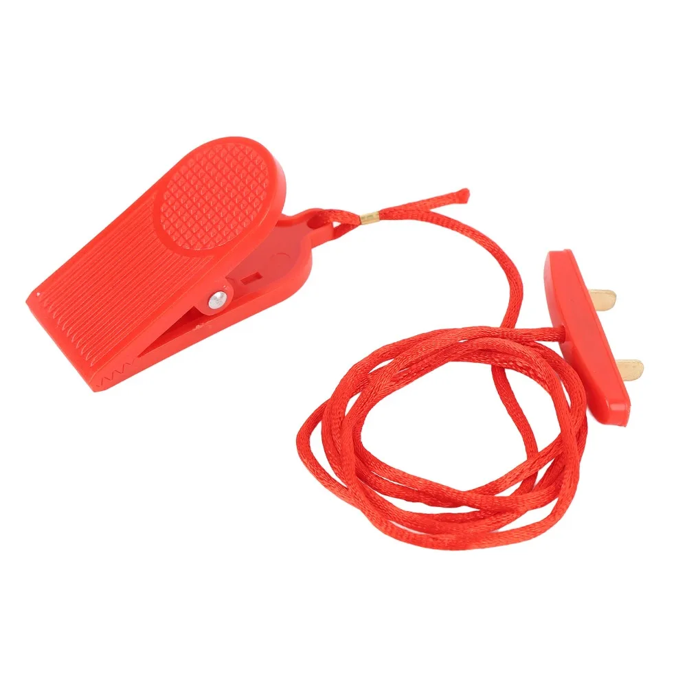 Double Insert Treadmill Security Key Red Dual Plug Running Machine Key Universal Replacement Emergency Stop Key