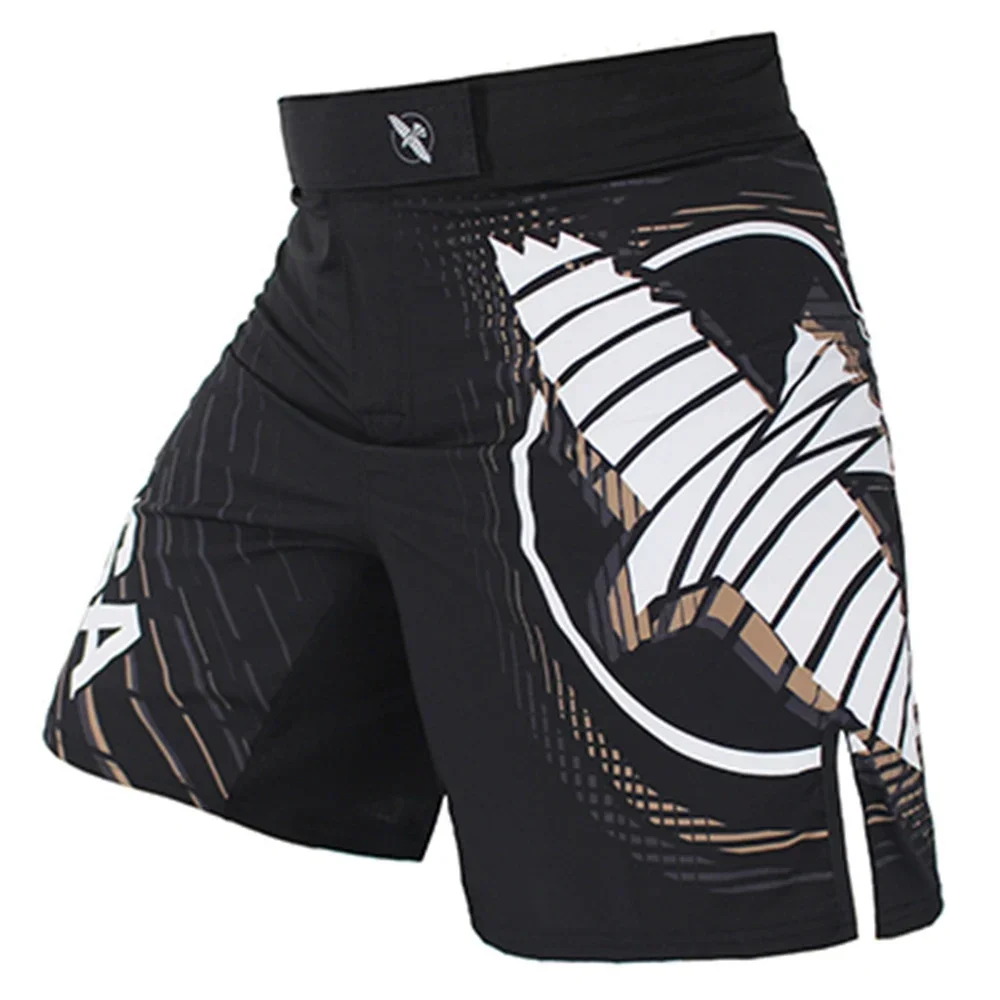 black dragon Eagle subtitles sports breathable boxing training pants mma short kickboxing shorts short muay thai boxeo