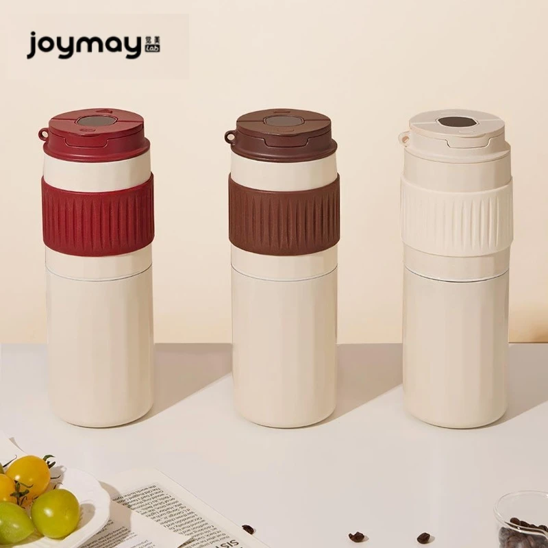 Joymaylab Mini Portable Handheld Grinding 5-in-1 Coffee Machine Compact and Portable Temperature Display and Heat Preservation