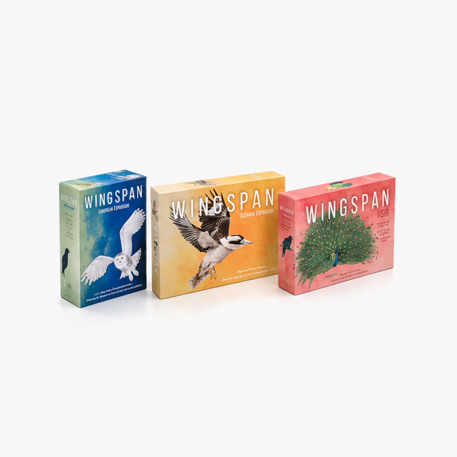 Wingspan Board Game Series, Bird Strategy Engine Building Game with Base Set and Expansions, Family Game Night, English Version