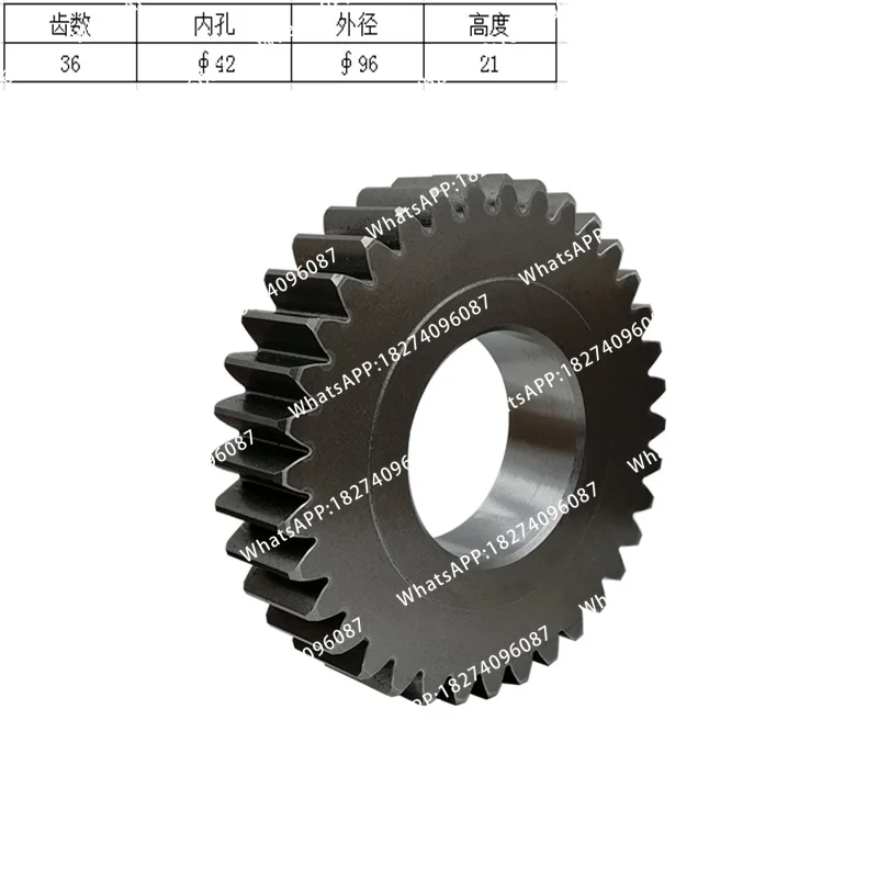 60-9C Excavator Walking Motor Gear Set with Two-Stage Sun Gear And One-Stage Planetary Gear Construction Equipment