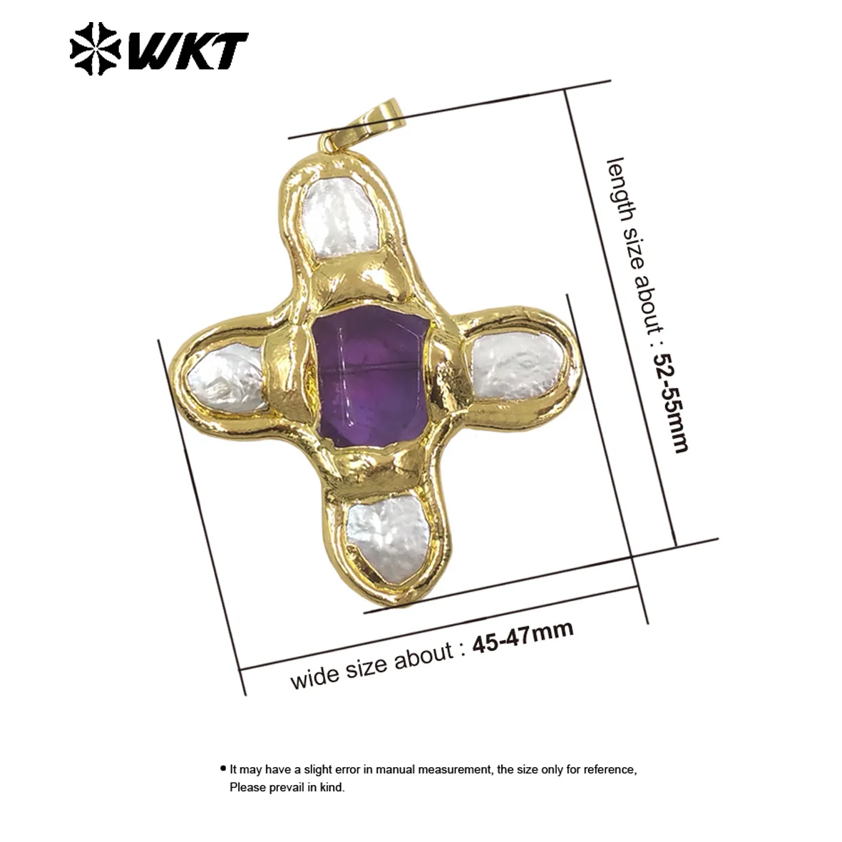 

WT-JP401 New Style Freshwater Pearl Turquoise Pendant With 18k Real Gold Plated For Girls Jewelry
