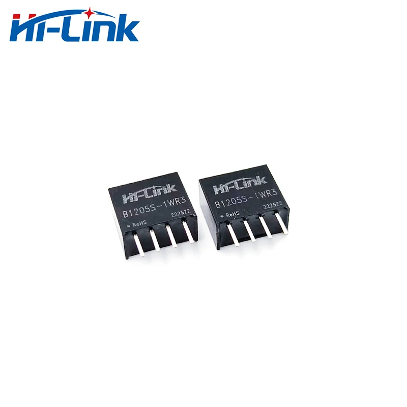 Hi-Link 5 sztuk/partia darmowa wysyłka DCDC konwerter obniżający napięcie B1205S-1WR3 1W 12V do 5V 200mA wyjście izolowany moduł zasilacza impulsowego