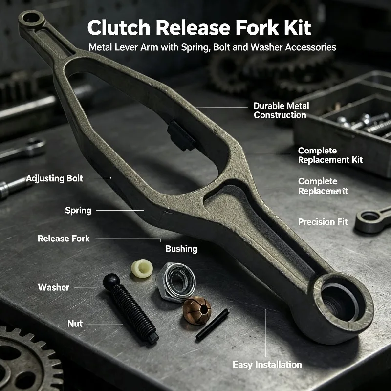Clutch Release Fork For Passenger Bus Gearbox Auto Replacement Spare Part For Coach Transmission System Maintenance Repair Work