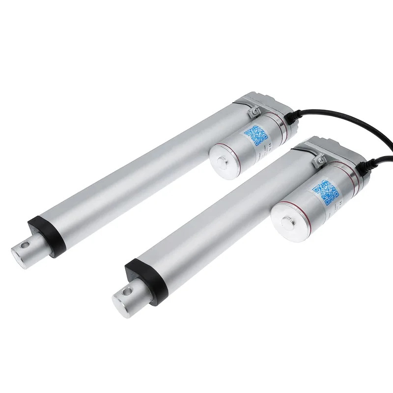 Electric Linear Actuator 12V/24V DC Motor 400mm Stroke Linear Motion Controller 100/300/500/700/1000/1200/1500N