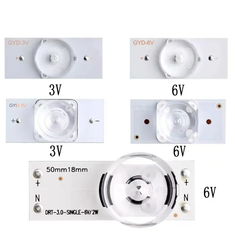 

3V/6V LED TV Backlight Strips, Universal Replacement Bulbs for 32"-65" LCD TVs