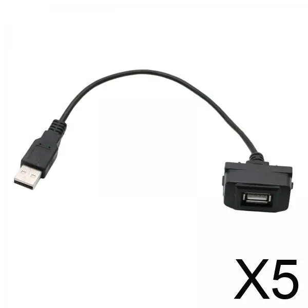 

Кабель для крепления на панели USB 2.0, автомобильная приборная панель, разъем для зарядки, удлинитель, адаптер для USB-порта автомобиля