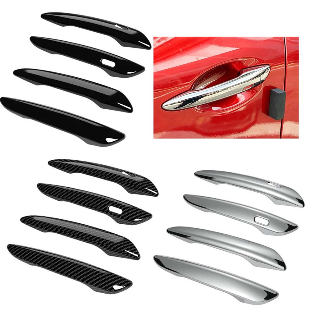 Door Handle Cover for Mazda CX60 2022-2025 ABS Trim Sticker Set Engineered for OEM-Level Fit and Exterior Durability