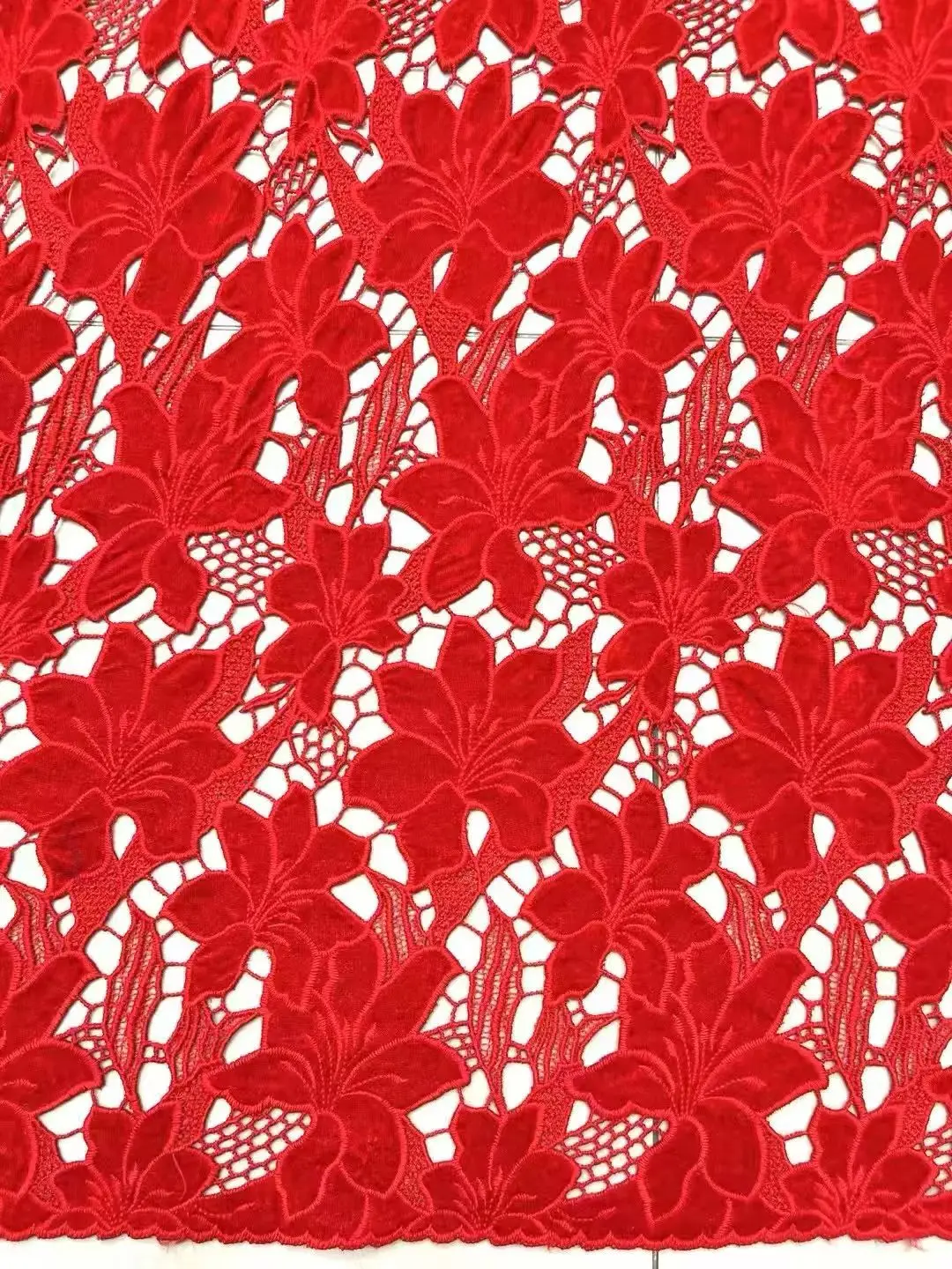 Элегантная ультрамягкая вышитая хлопковая бархатная ткань лучшего качества, швейцарская кружевная ткань, вечерние платья NN1598_R