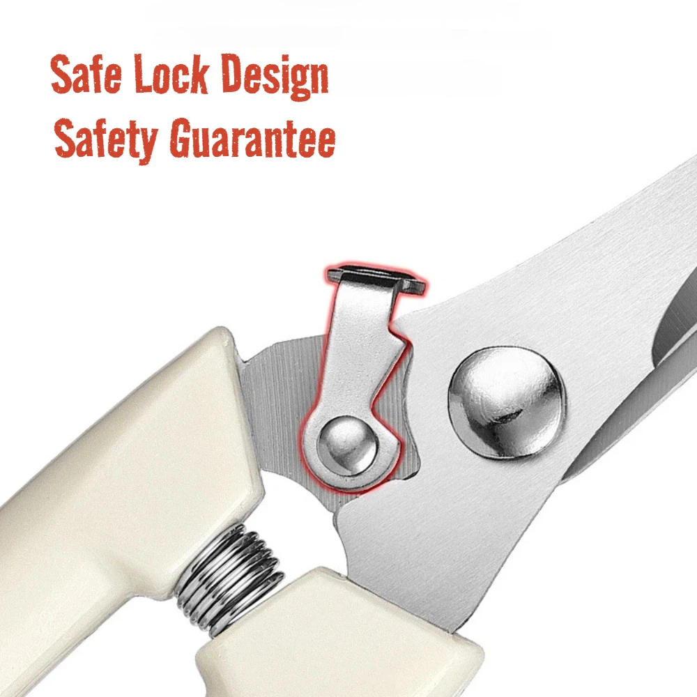 전문가용 가지치기 가위 스테인리스 다기능 가위 과일 따기 꽃 정원 가위