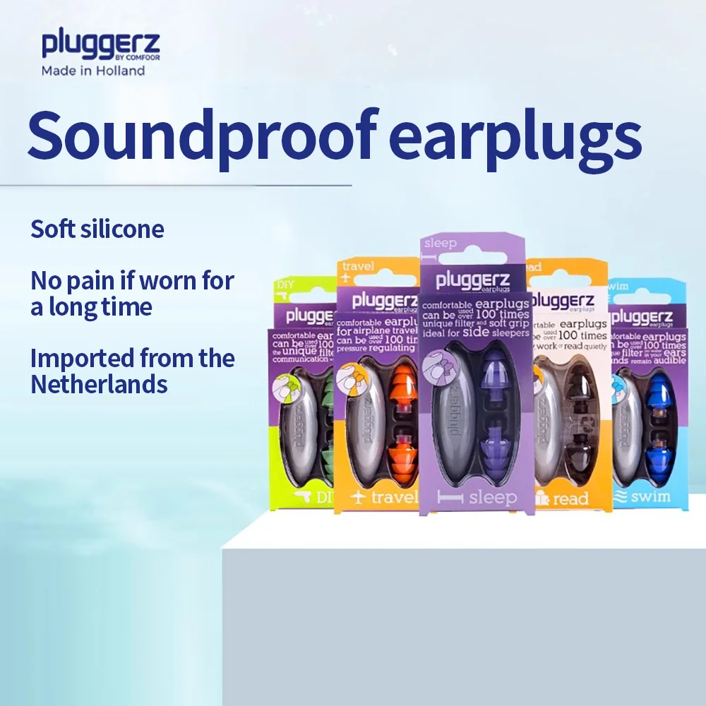 

Noise-reducing Soundproof Earplugs Silicone Anti-noise Sleep Dormitory Swimming Earplugs Sleep Noise Reduction Health Care