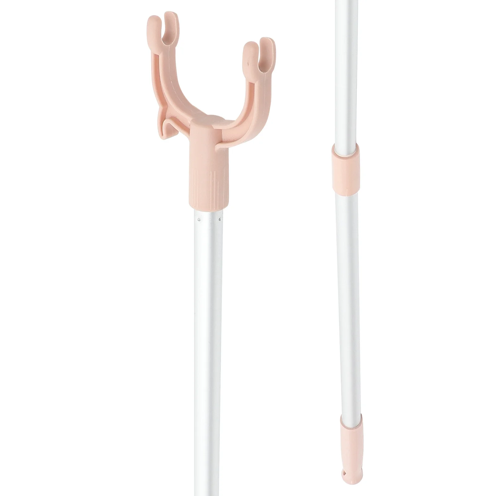 

1pcs Retractable Pole Premium Pp Aluminum Alloy 5Kg Capacity Lightweight Simple Clothes Rod For Balcony Wardrobe Ceiling Home