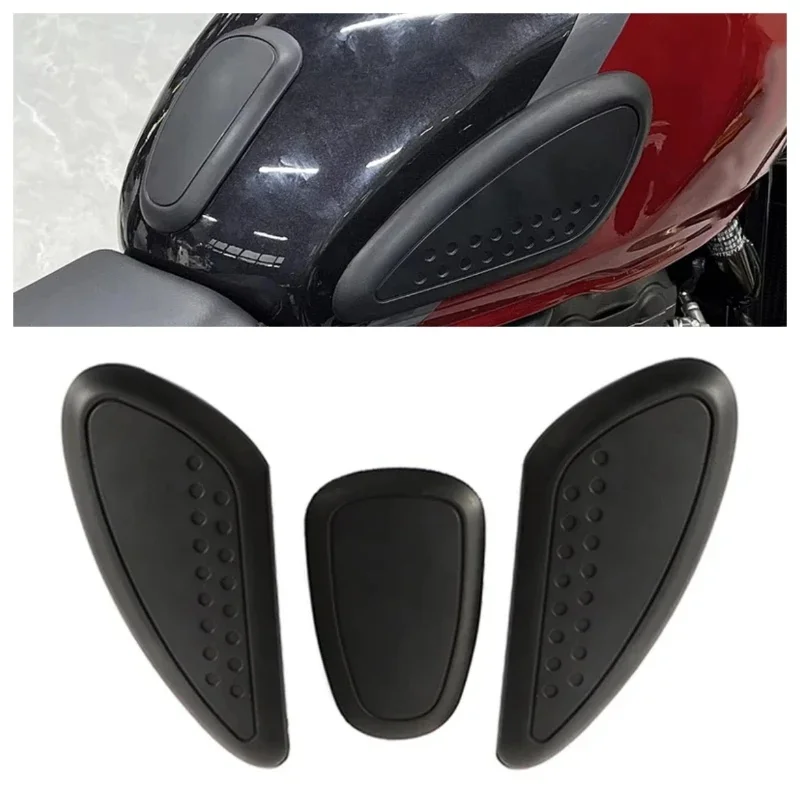 Motorcycle Accessories Middle Tank Pads Side Anti Slip Sticker Protector Kit New For Scrambler 400X For Speed 400 2024 2025