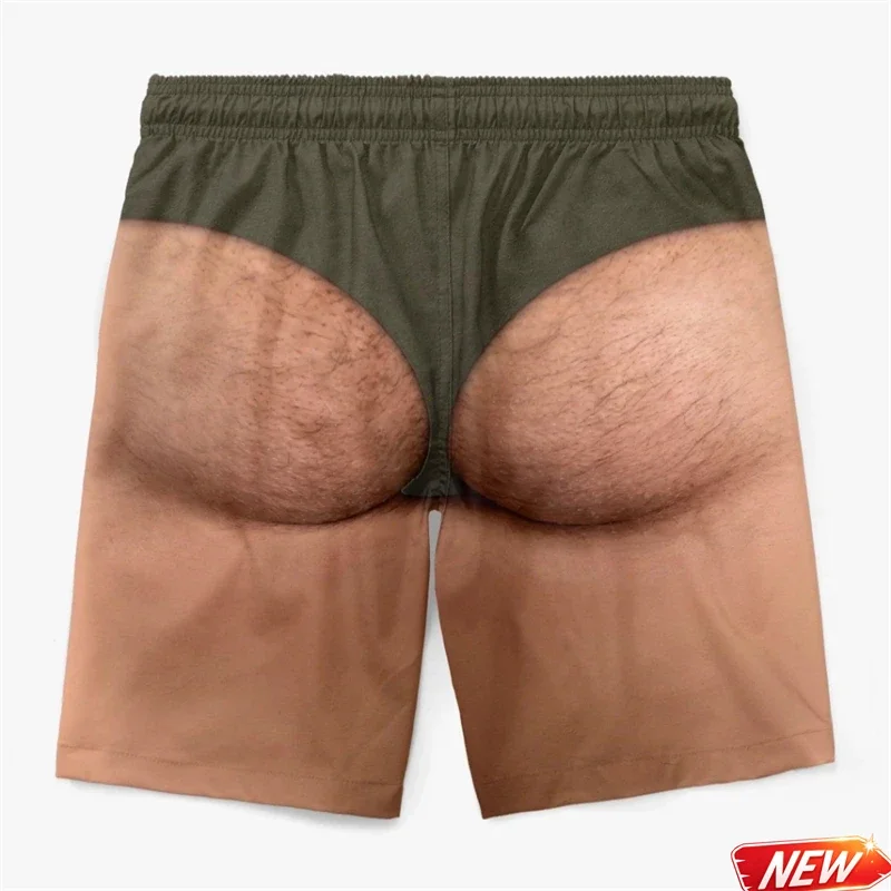 Lustige Badehose für Männer 3D-Druck Leopardenmuster Kunstleder Sommer Urlaub Strandshorts Hawaiianisches Reisegeschenk für Männer Surfbrettshorts – Detail 13