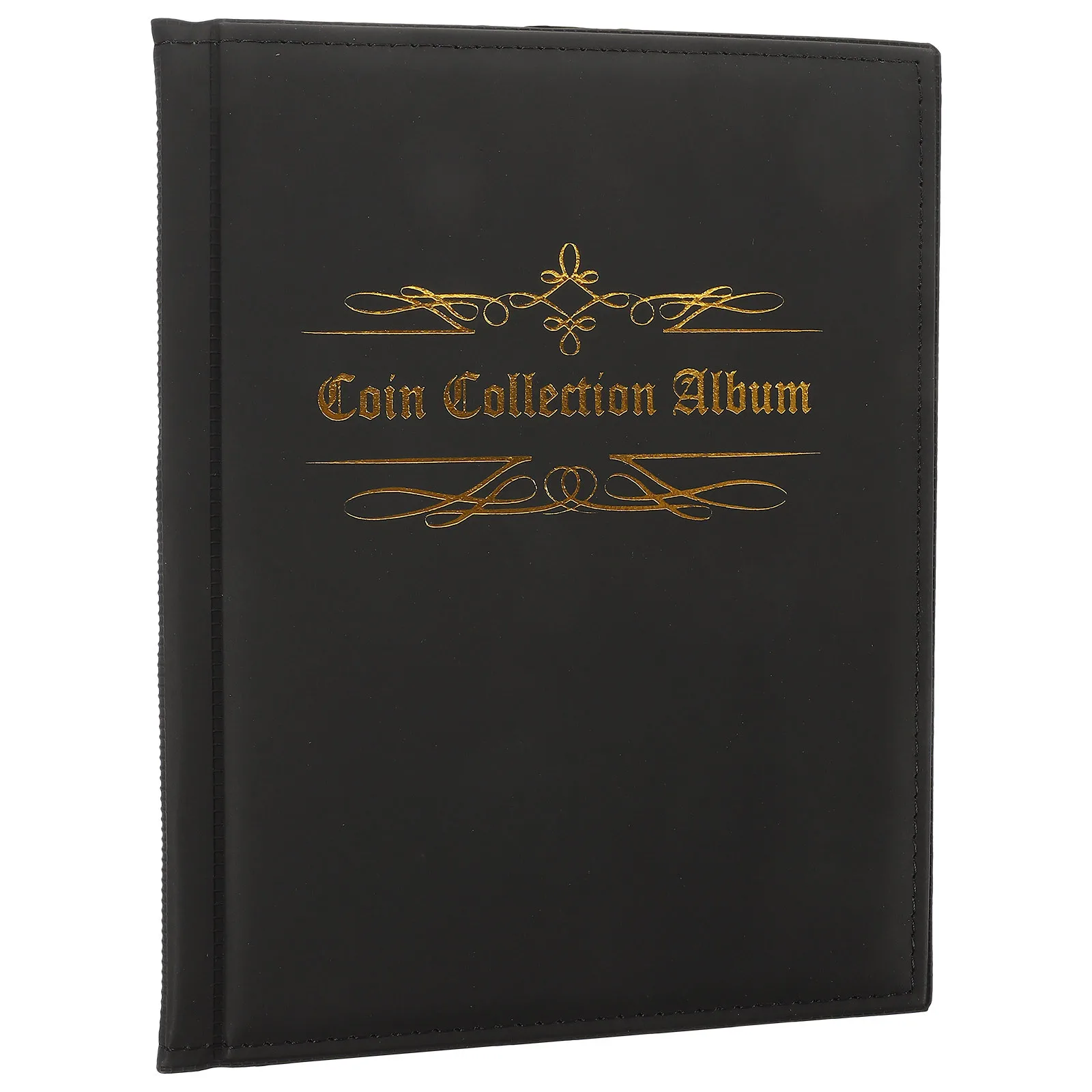 Coin Collection Album Large Capacity PU Cover 200-Pockets Commemorative Coin Storage Organizer