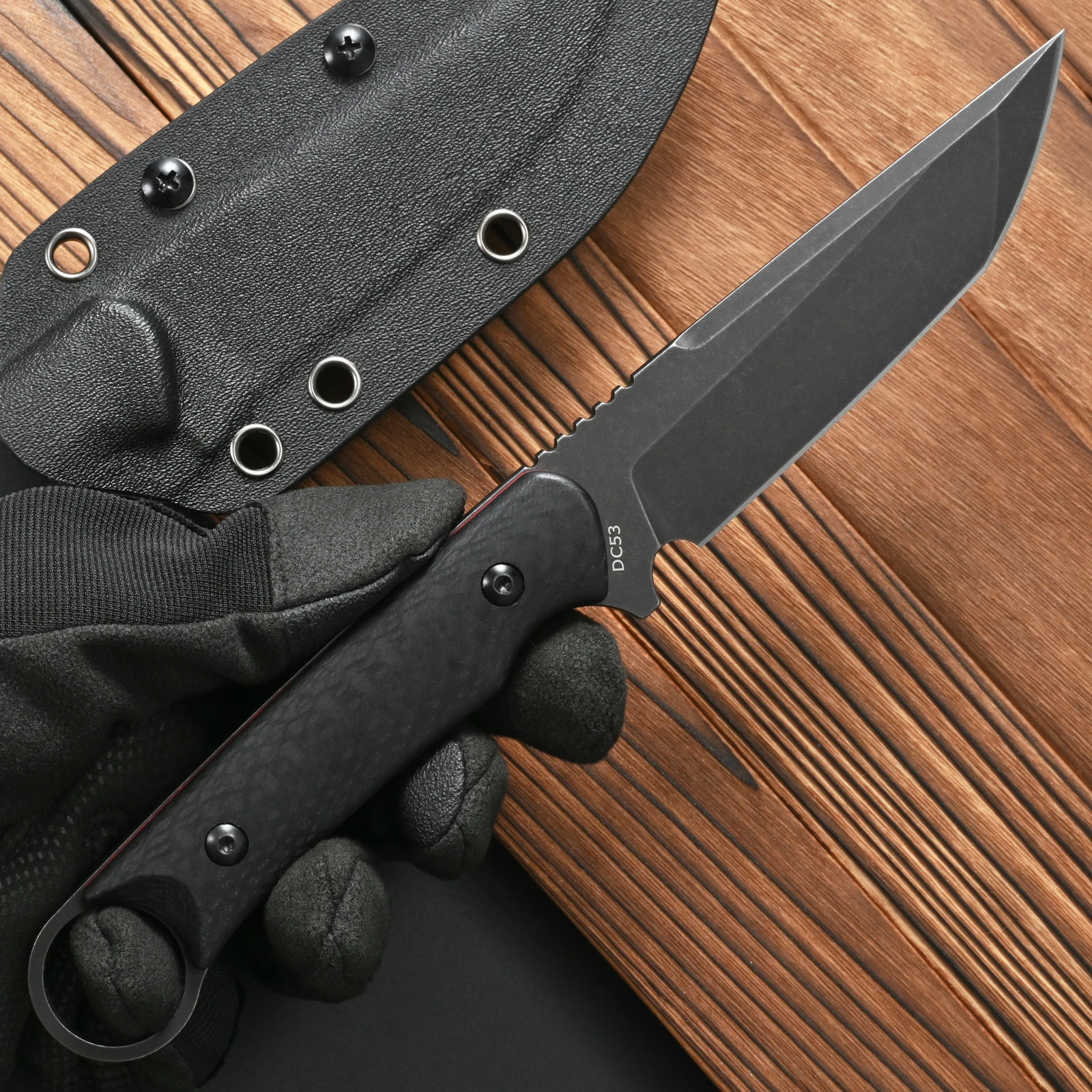 Eafengrow FF106 固定刃ナイフ DC53 鋼刃 - Bushcraft Knife Fixed のレビューと価格